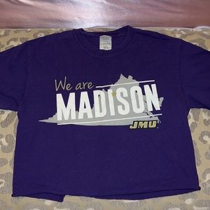 JMU Cropped Tee